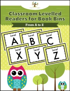 Classroom Levelled Readers Book Bins