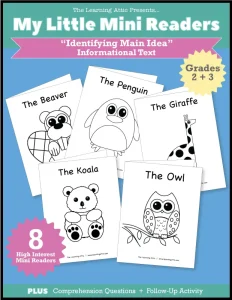 Identifying Main Idea - Nonfiction Books for Fluent Readers