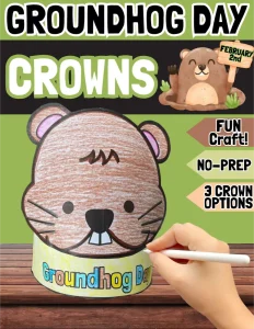 Groundhog Celebration Crowns