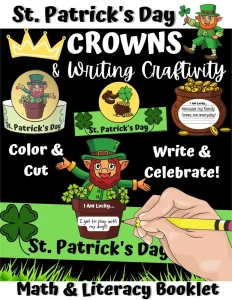 St. Patrick's Day Writing Headband Craftivities