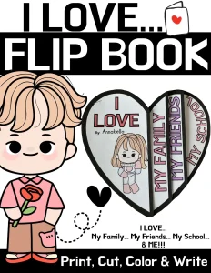 I Love Flip Book