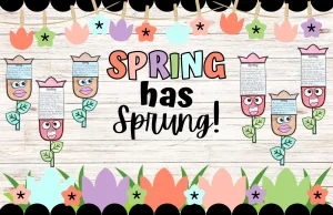 Spring Tulip Writing Craftivity