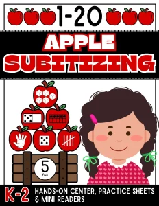 Apple Subitizing 1-20