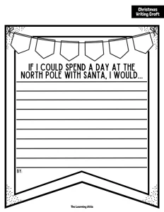 Christmas Writing Crafts December Activities Winter Bulletin Board Display