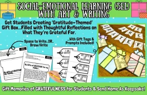 Winter Holiday Christmas Writing Craftivity & Activity December Bulletin Board