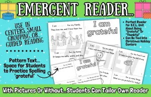 Winter Holiday Christmas Writing Craftivity & Activity December Bulletin Board