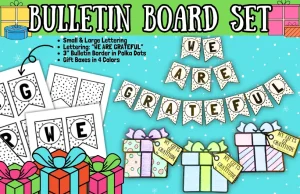 Winter Holiday Christmas Writing Craftivity & Activity December Bulletin Board