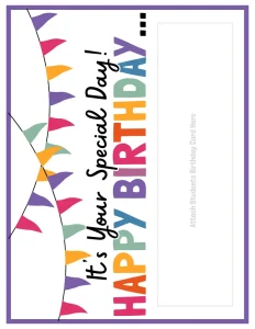 RAINBOW Birthday Bulletin Board, EDITABLE Birthday Display, Classroom Decor