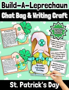 Build-A-Leprechaun Chat Bag & Writing Craft
